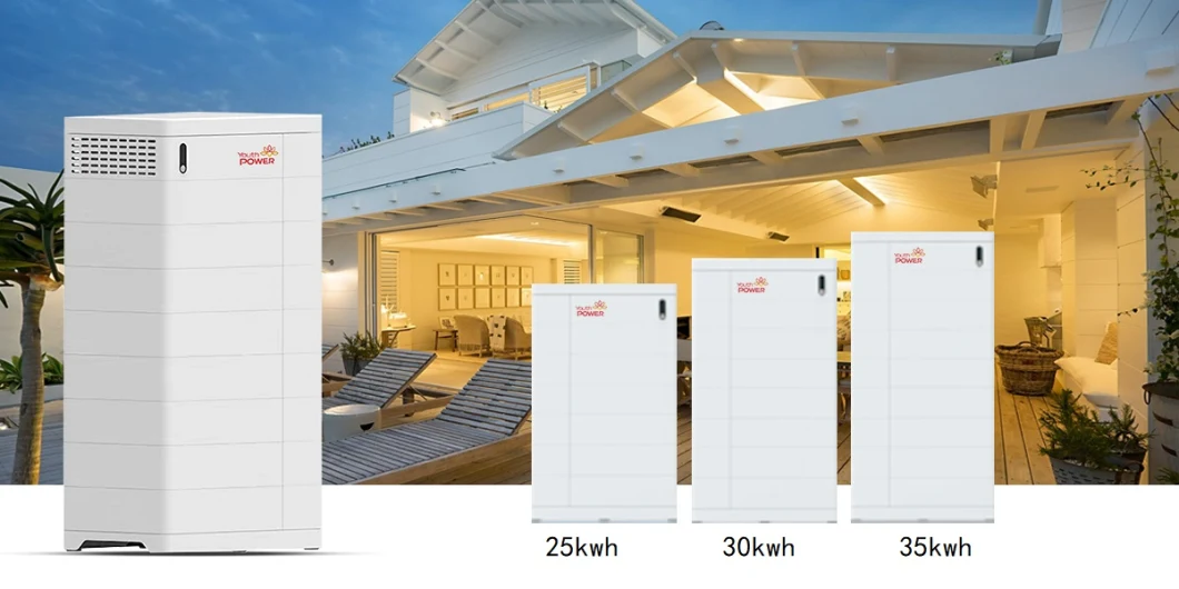 High Voltage Solar Battery System Aio Ess 25kw Lihium Battery with 8kw Inverter