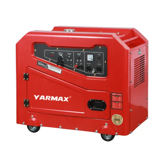 Yarmax Air Cooled Silent Type Diesel Generator Classic Type Tn Series Soundproofing Genset