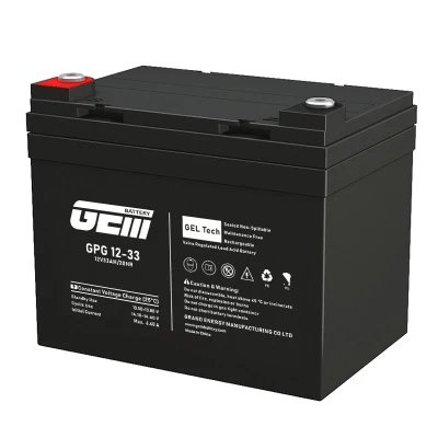 12V33ah Premium Quality PVC-Gel Sio2 Electrolyte Battery for Renewable Power Reserve